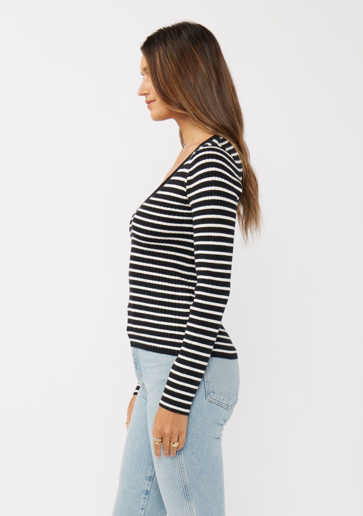 Miranda Striped Sweater