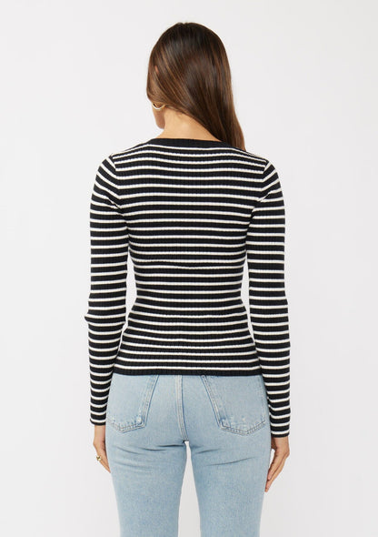 Miranda Striped Sweater