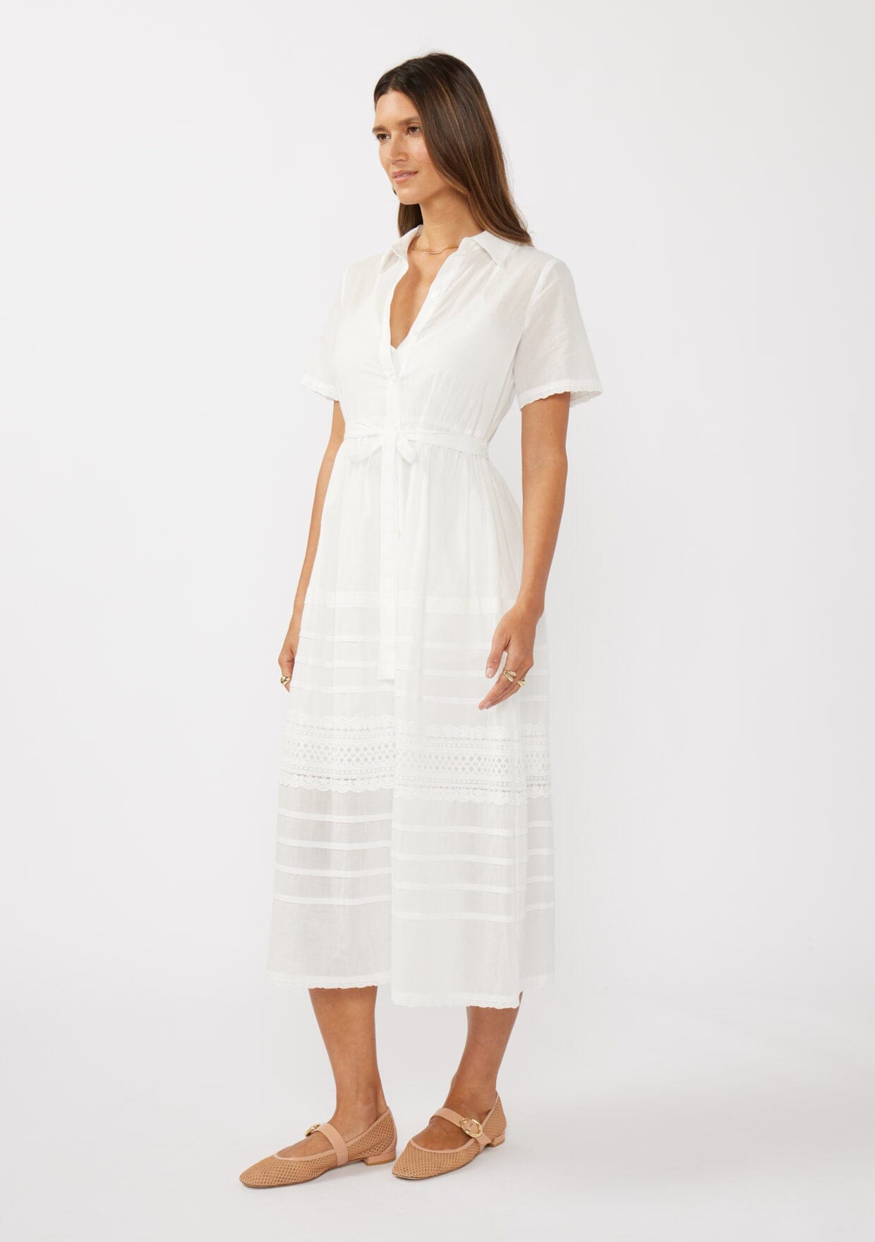 Endless Dream Midi Shirt Dress