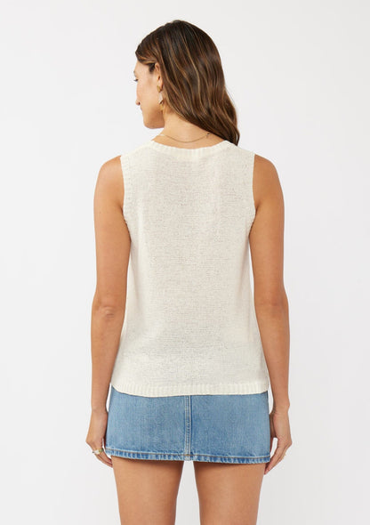 Nadia Open Knit Tank Top