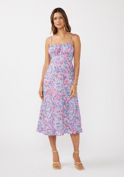 Kaya Floral Midi Dress