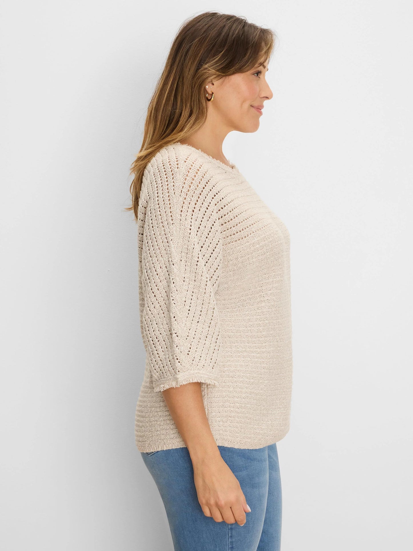 Tonal Texture Sweater