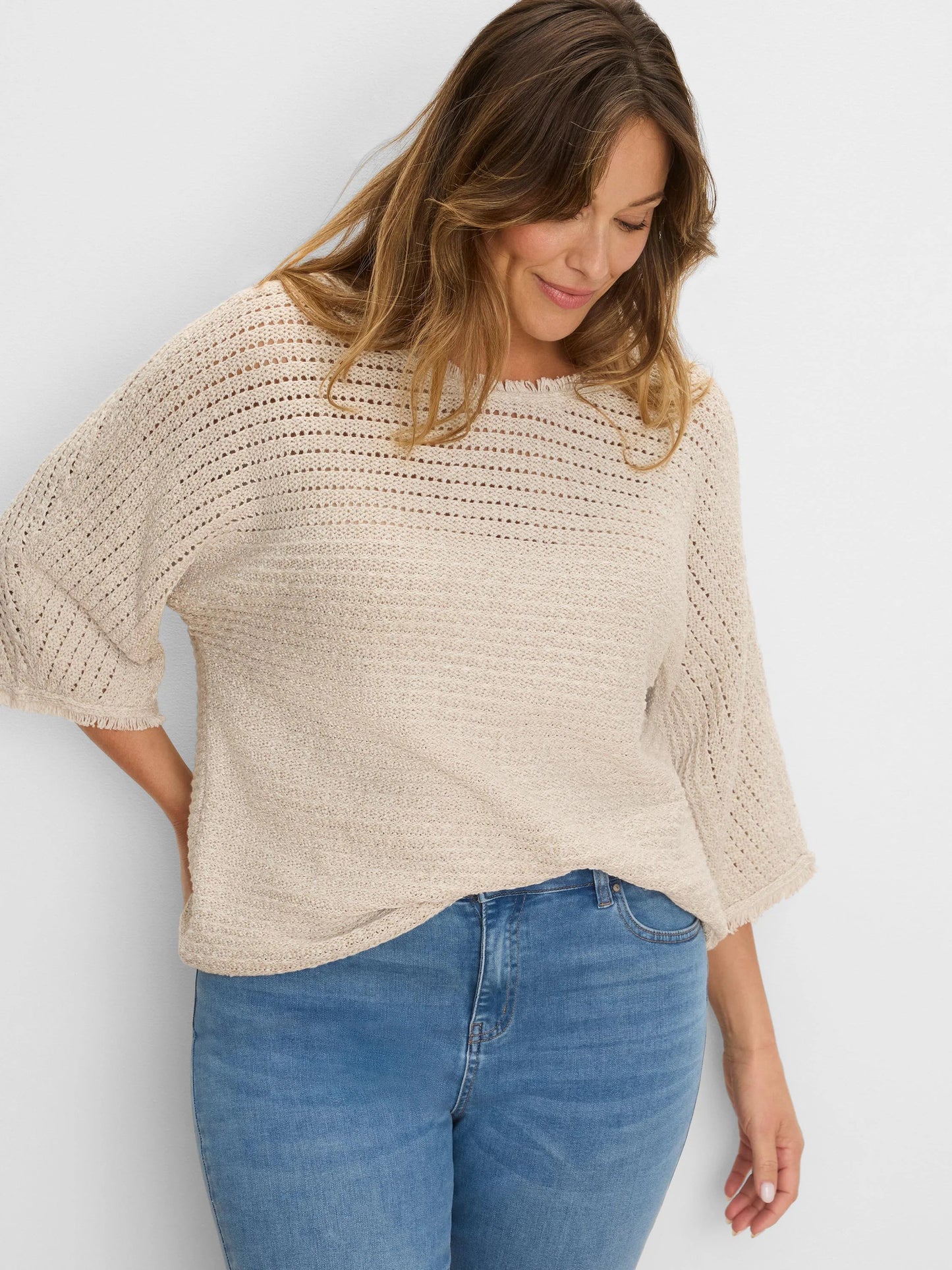 Tonal Texture Sweater