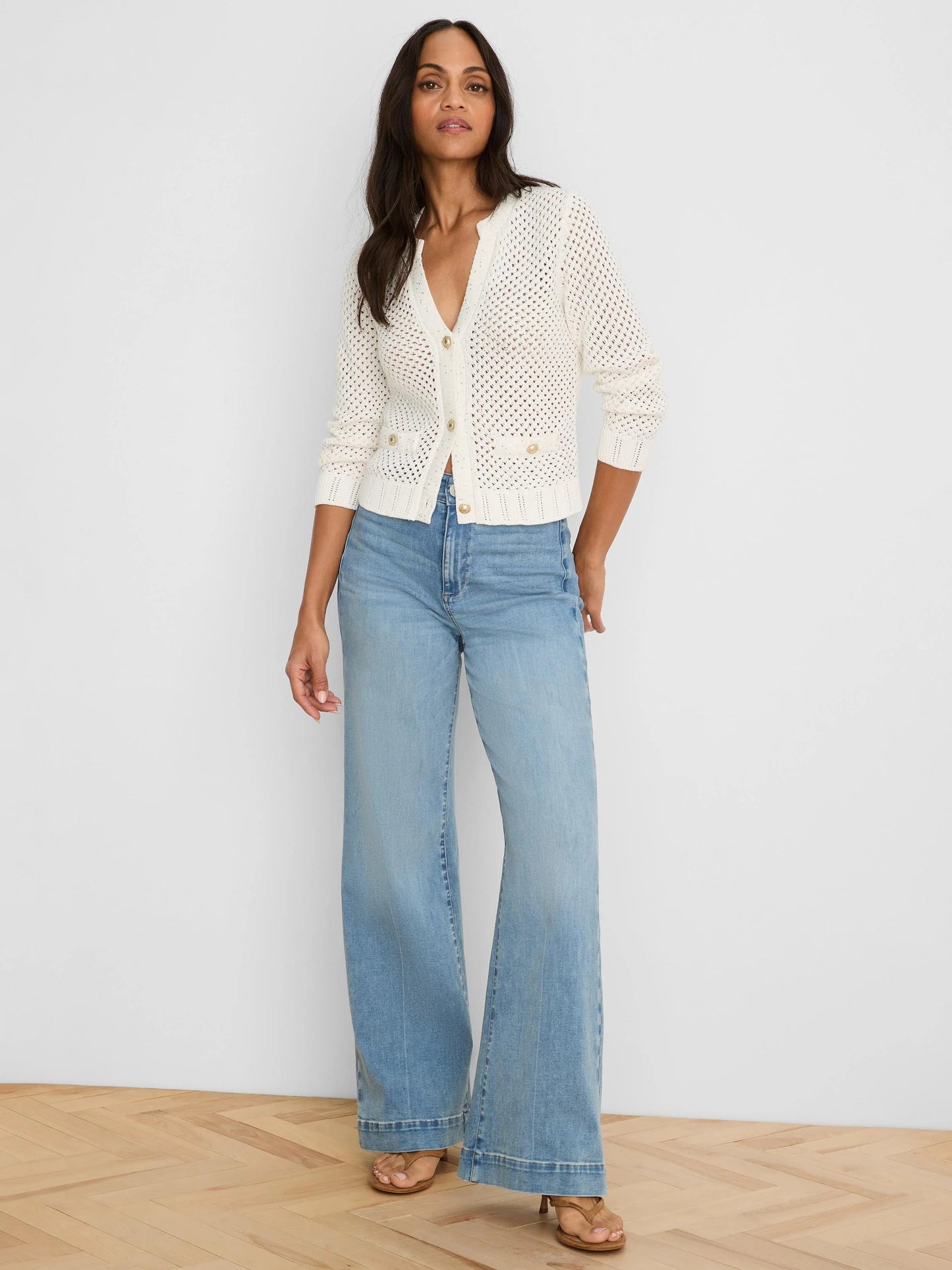 Sequin Glow Cardigan