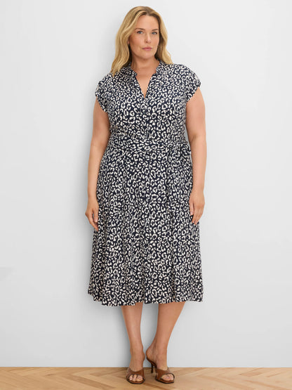 Leopard Sketch Sonni Dress