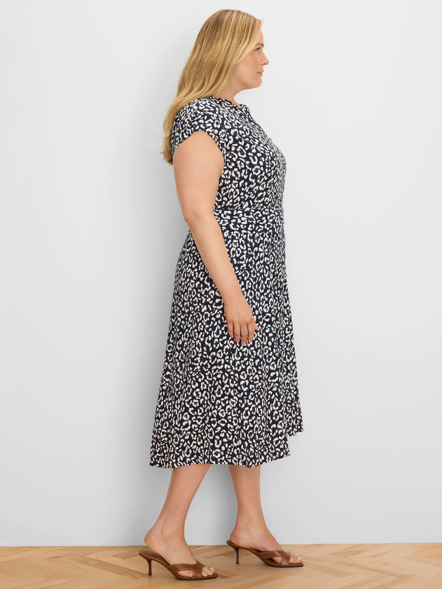 Leopard Sketch Sonni Dress