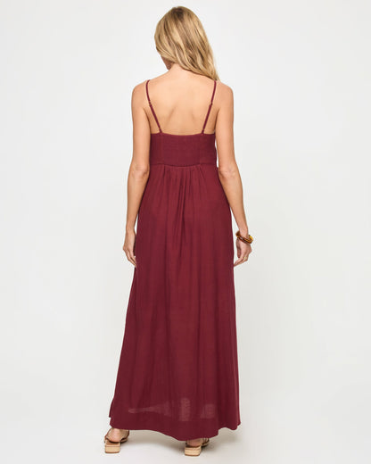 Mabel Maxi Dress - Sangria