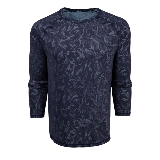 Kennebec Midas Wolf Camo Long Sleeve Sport Tee