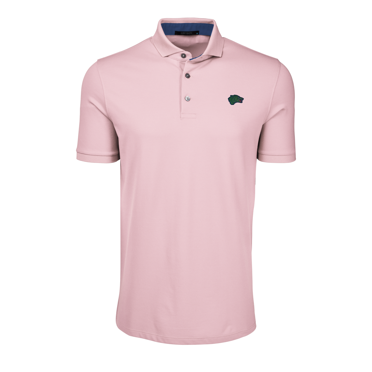 Members Only Green Wolf Crowley Short Sleeve Polo