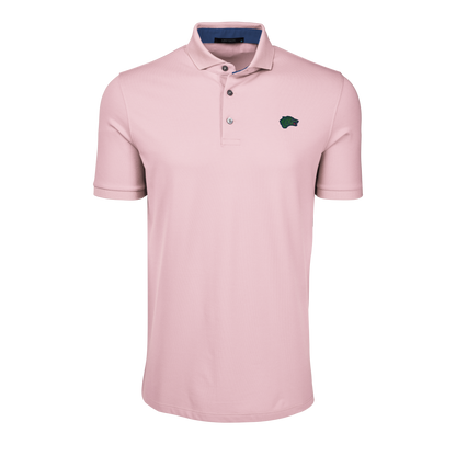 Members Only Green Wolf Crowley Short Sleeve Polo