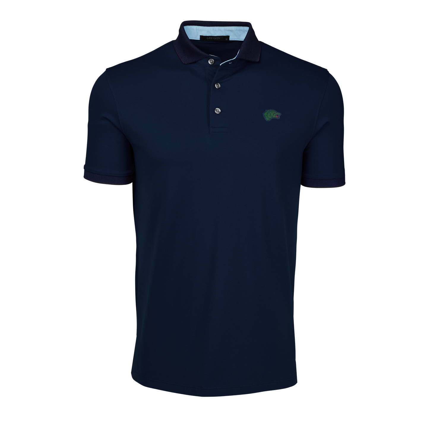 Members Only Green Wolf Crowley Short Sleeve Polo
