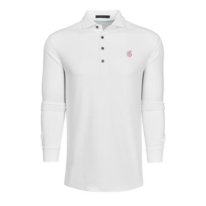 Gothic "G" Omaha Long Sleeve Polo