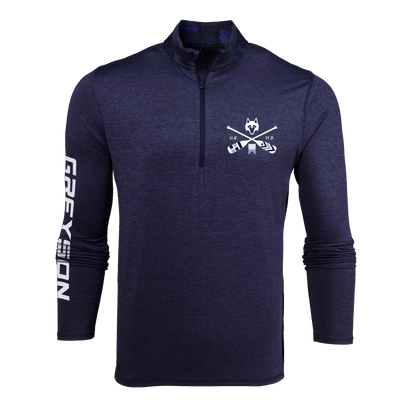 H.S. Crossed Paddles Guide Sport Quarter-Zip