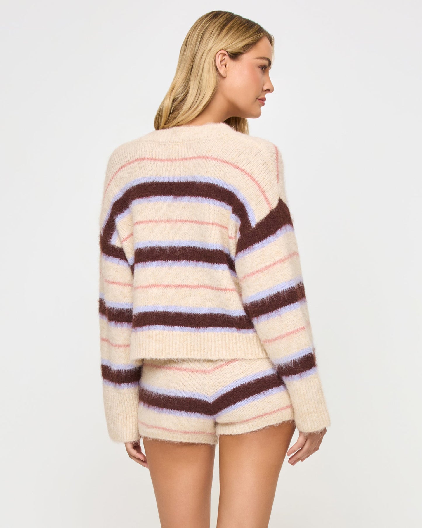 Montauk Cardigan - Prep School Stripe