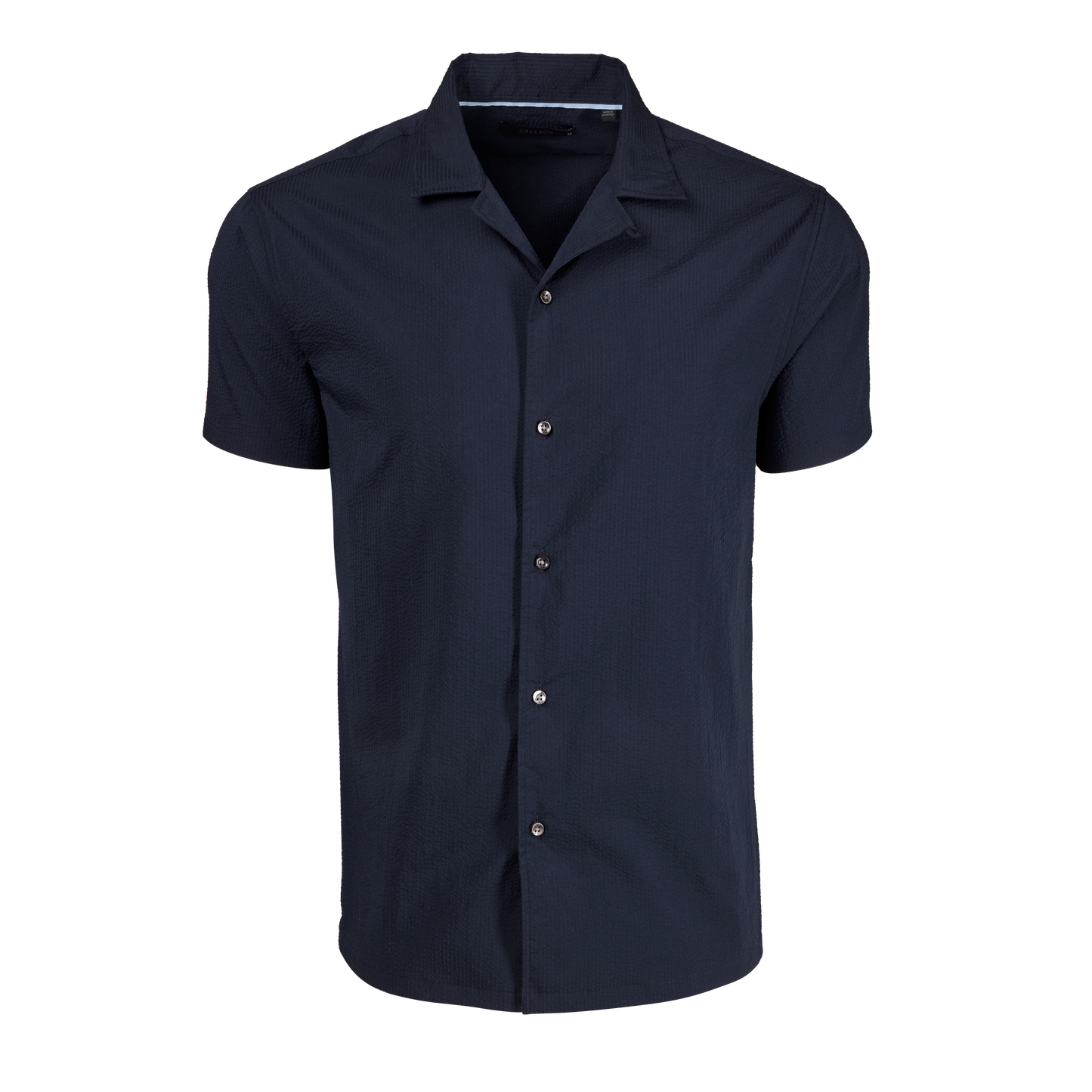 Rhodes Seersucker Camp Shirt