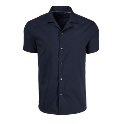 Rhodes Seersucker Camp Shirt