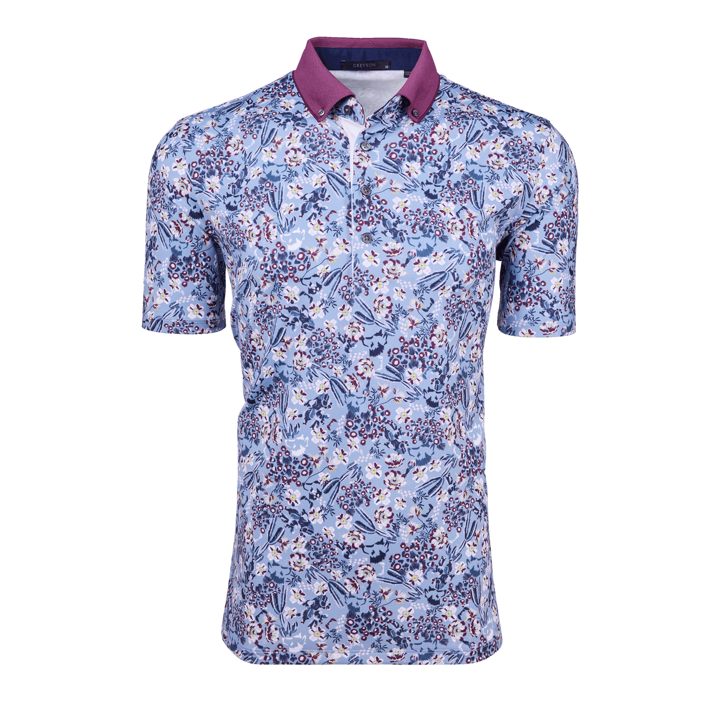 Desert Floral Short Sleeve Polo
