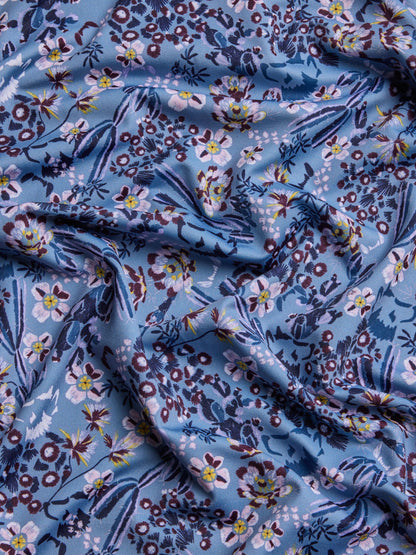 Desert Floral Short Sleeve Polo