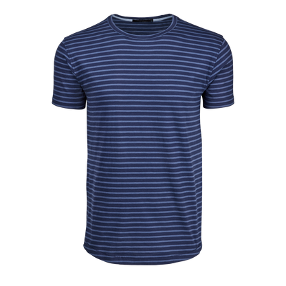 Alpha Slub Striped Short Sleeve Tee