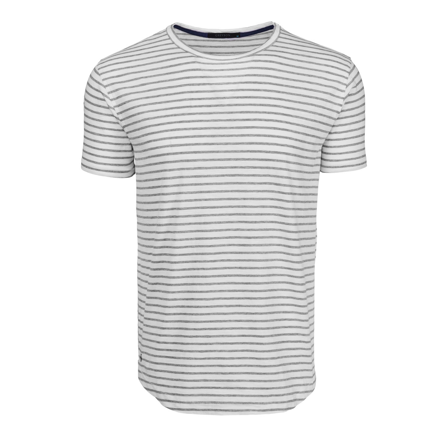Alpha Slub Striped Short Sleeve Tee