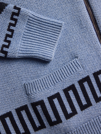 Howling Moon Full-Zip Shawl Cardigan