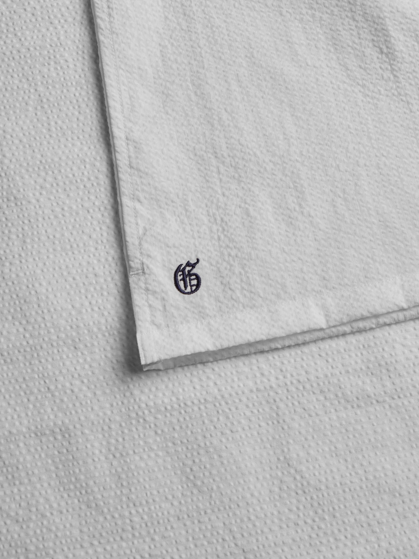 Rhodes Seersucker Camp Shirt