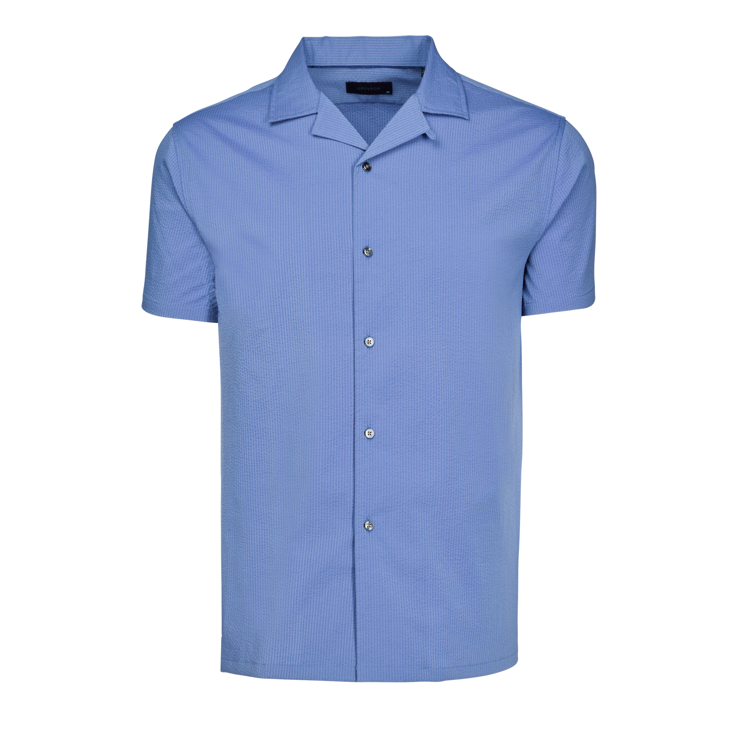 Rhodes Seersucker Camp Shirt