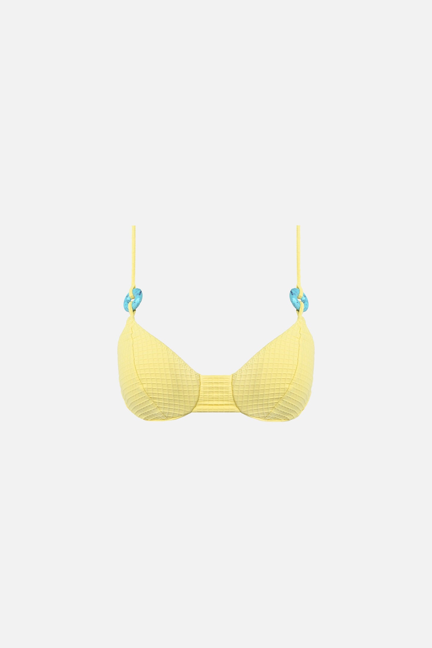 Maeve Charm Top — Lemon Waffle