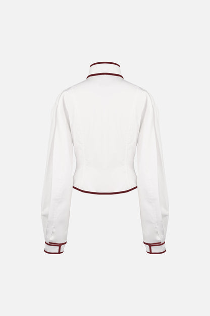 Mindy Cotton Jacket — Offwhite