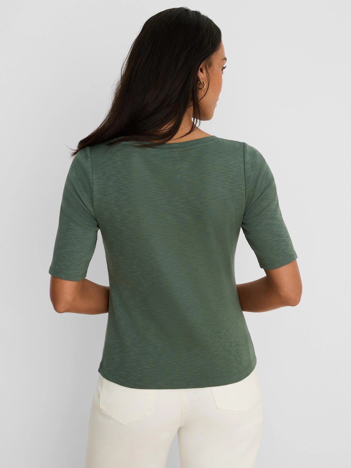 NZT Elbow Sleeve Notch Tee