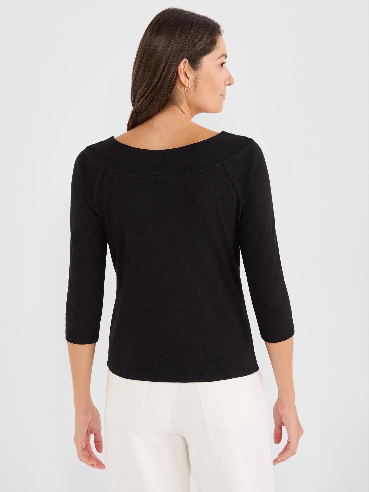 NZT 3/4 Sleeve Ballet Boat Tee