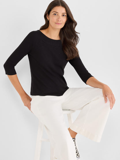 NZT 3/4 Sleeve Ballet Boat Tee