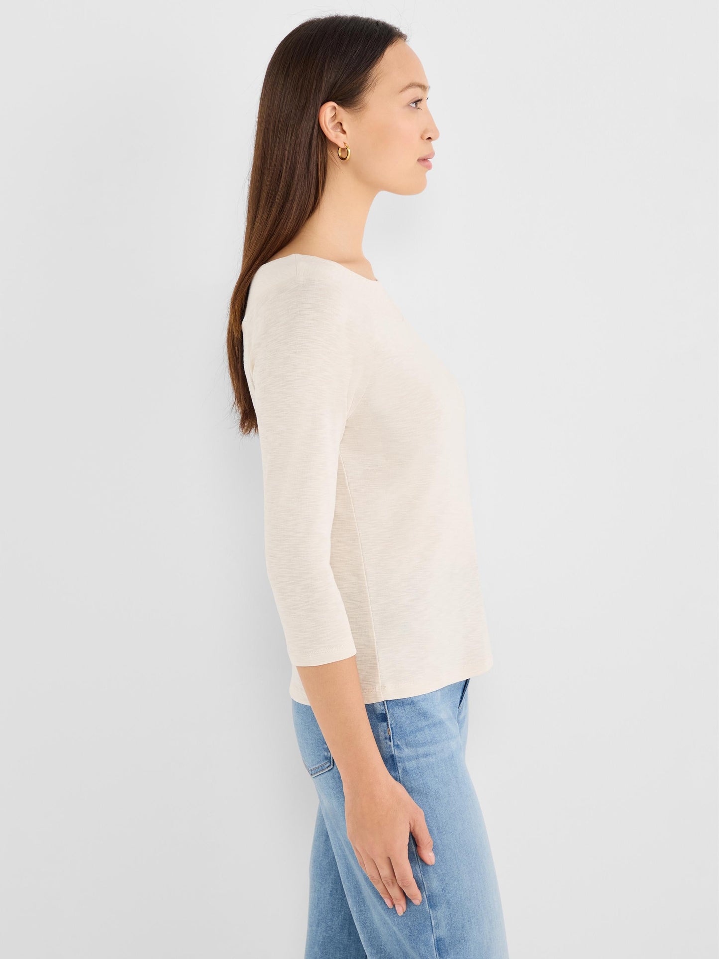 NZT 3/4 Sleeve Ballet Boat Tee