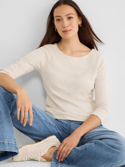 NZT 3/4 Sleeve Ballet Boat Tee