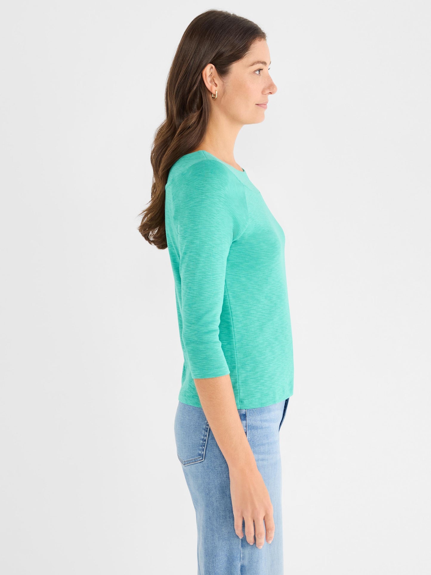 NZT 3/4 Sleeve Ballet Boat Tee