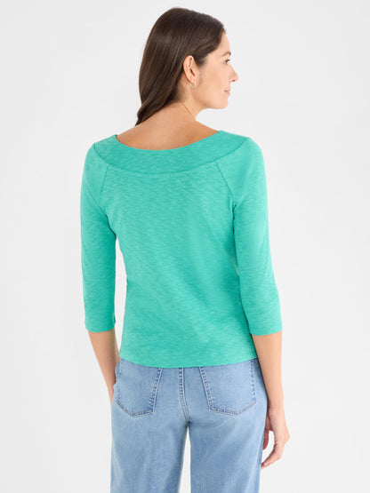 NZT 3/4 Sleeve Ballet Boat Tee