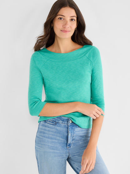 NZT 3/4 Sleeve Ballet Boat Tee