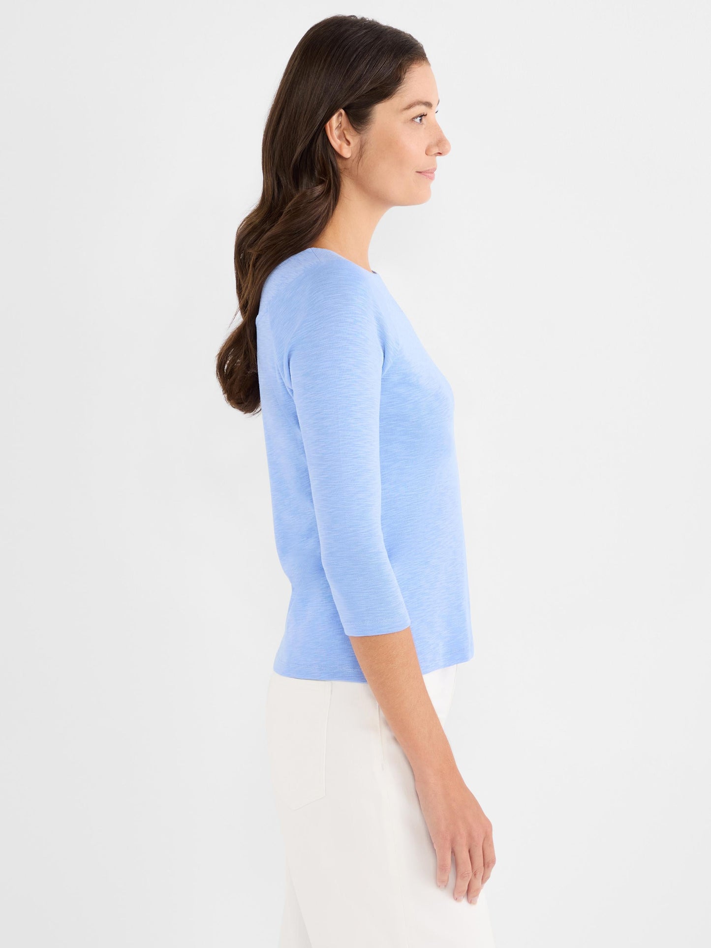NZT 3/4 Sleeve Ballet Boat Tee