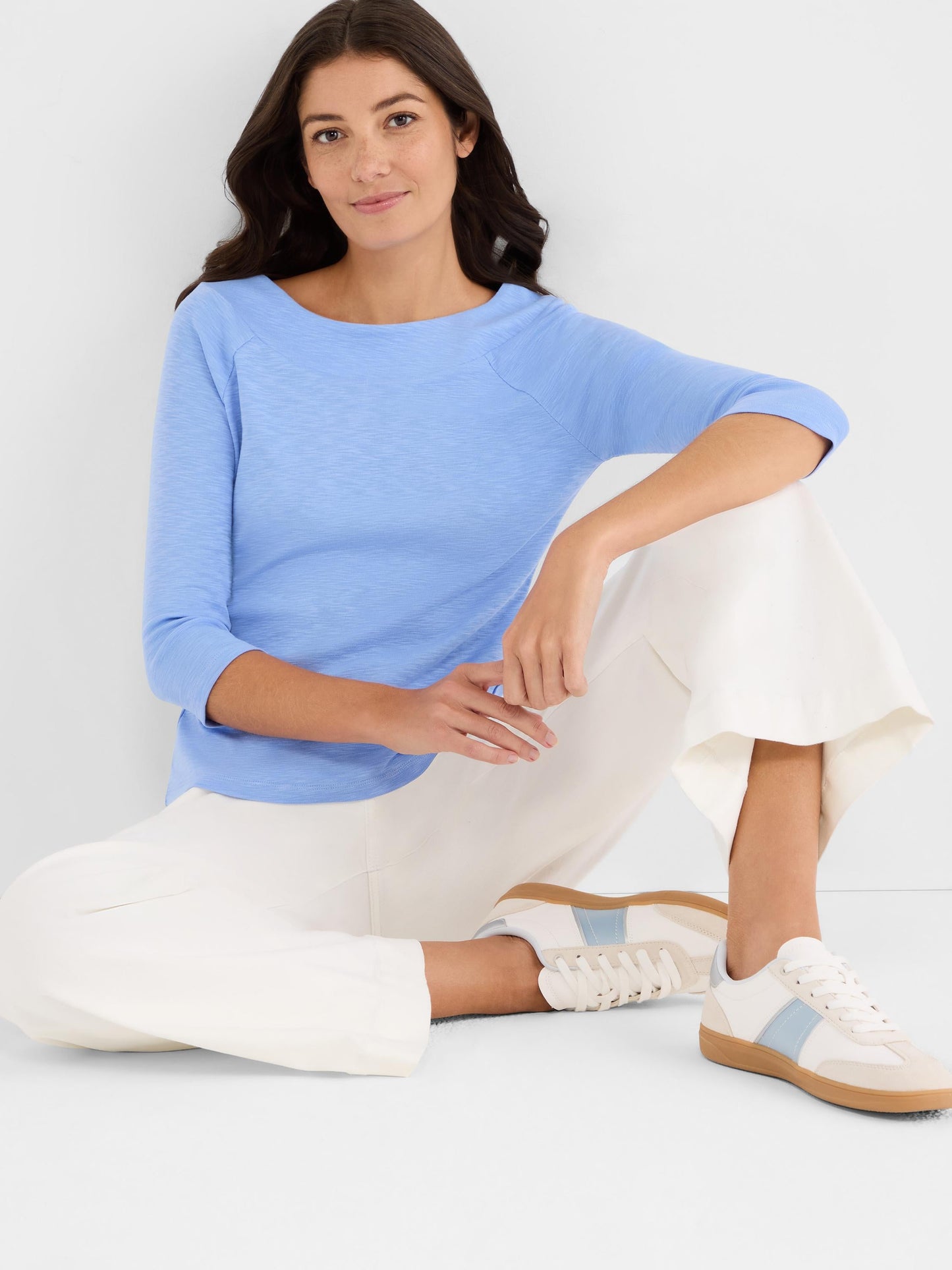 NZT 3/4 Sleeve Ballet Boat Tee