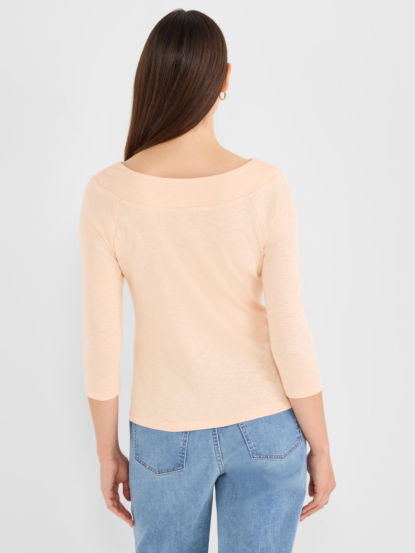 NZT 3/4 Sleeve Ballet Boat Tee
