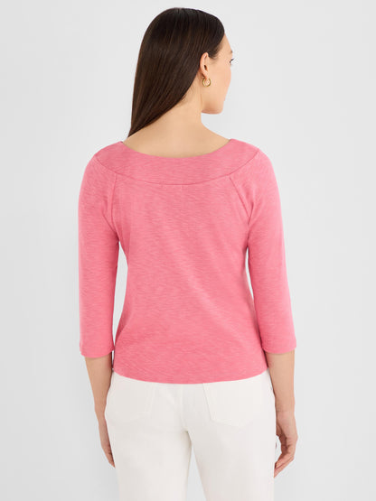 NZT 3/4 Sleeve Ballet Boat Tee
