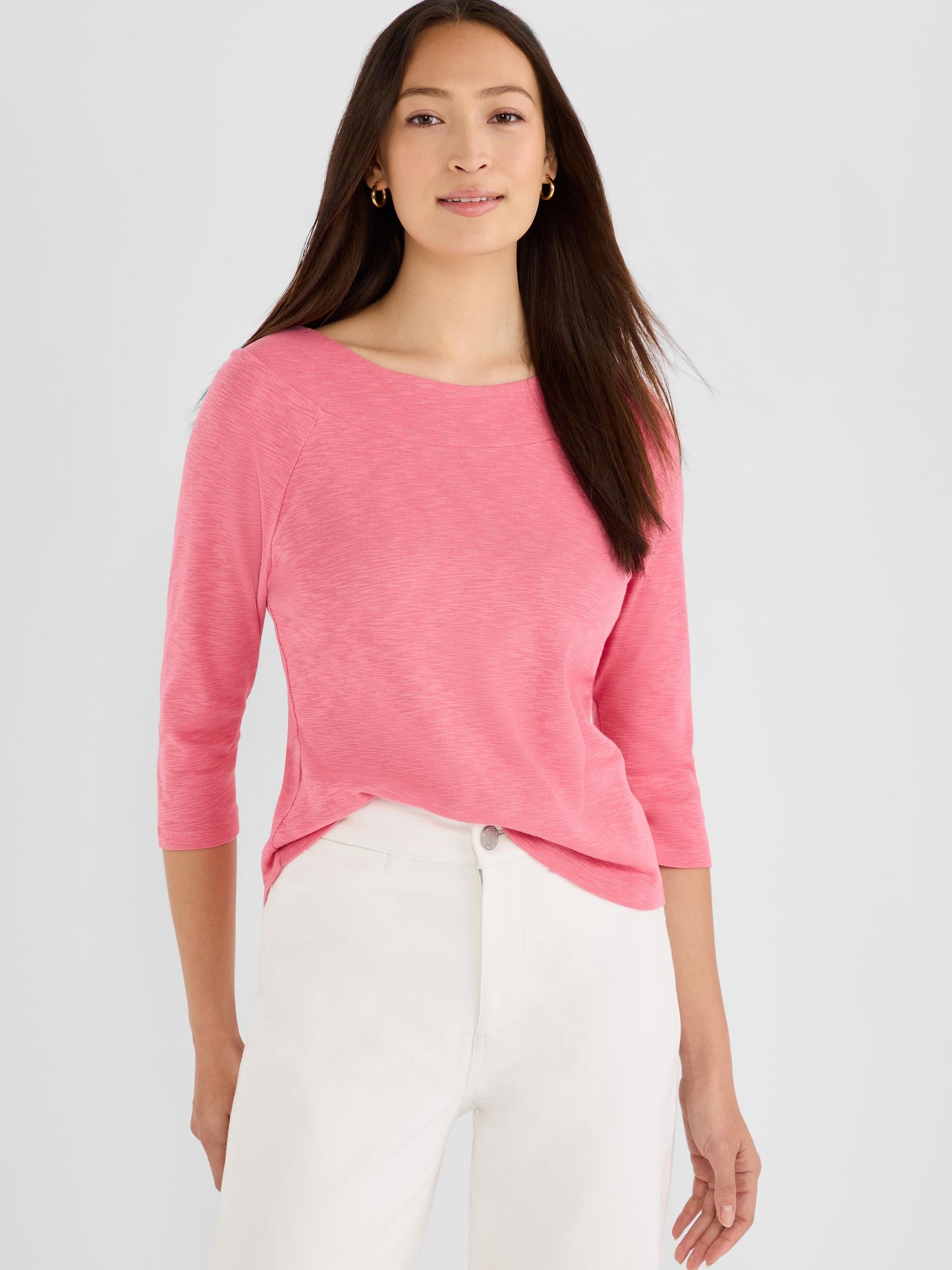 NZT 3/4 Sleeve Ballet Boat Tee