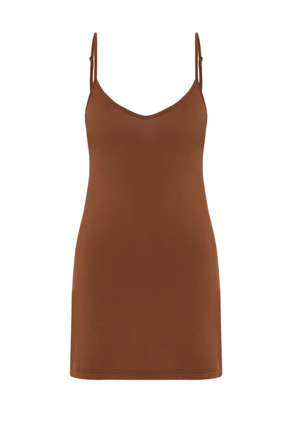 Naia Jersey Slip In Bronze
