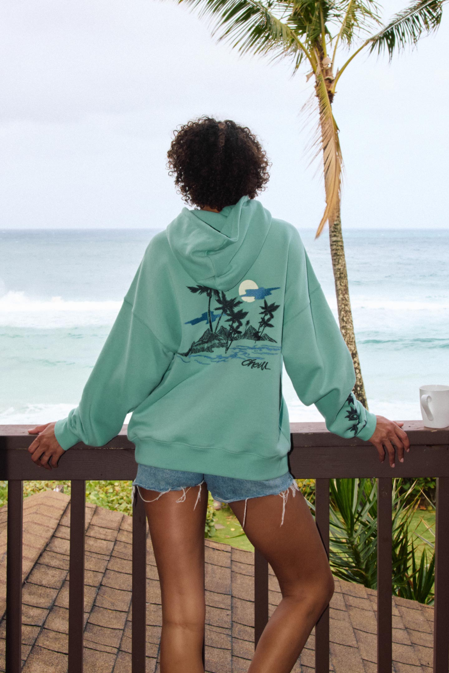 Tropic Melt Oversized Hoodie