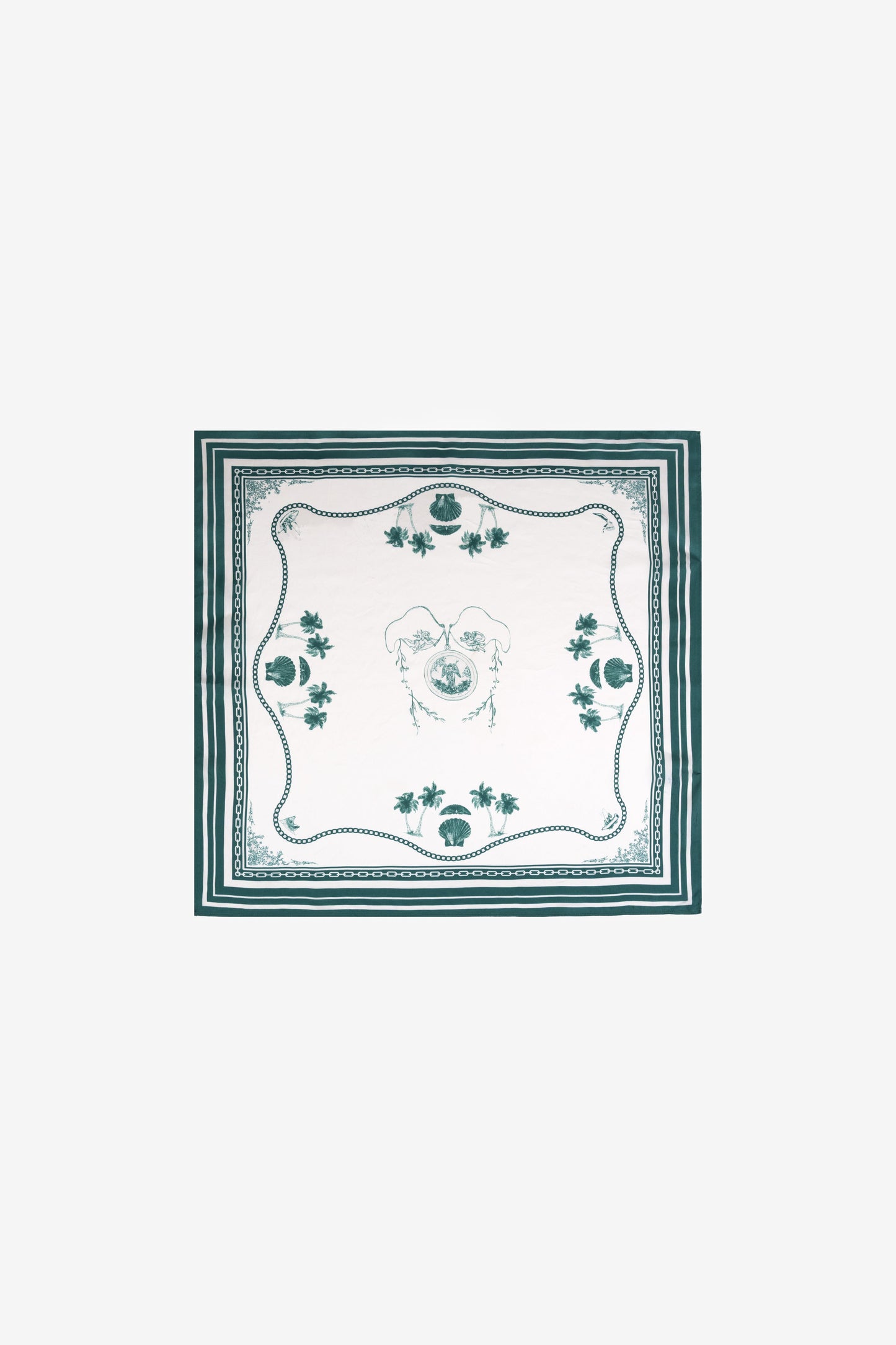 Old Florida Silk Scarf