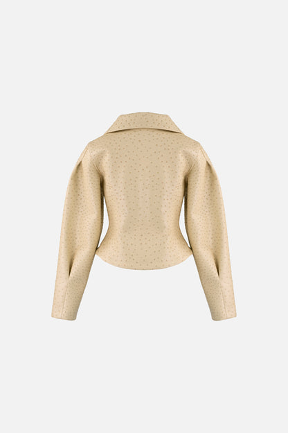 Olsen Ostrich Jacket — Sand