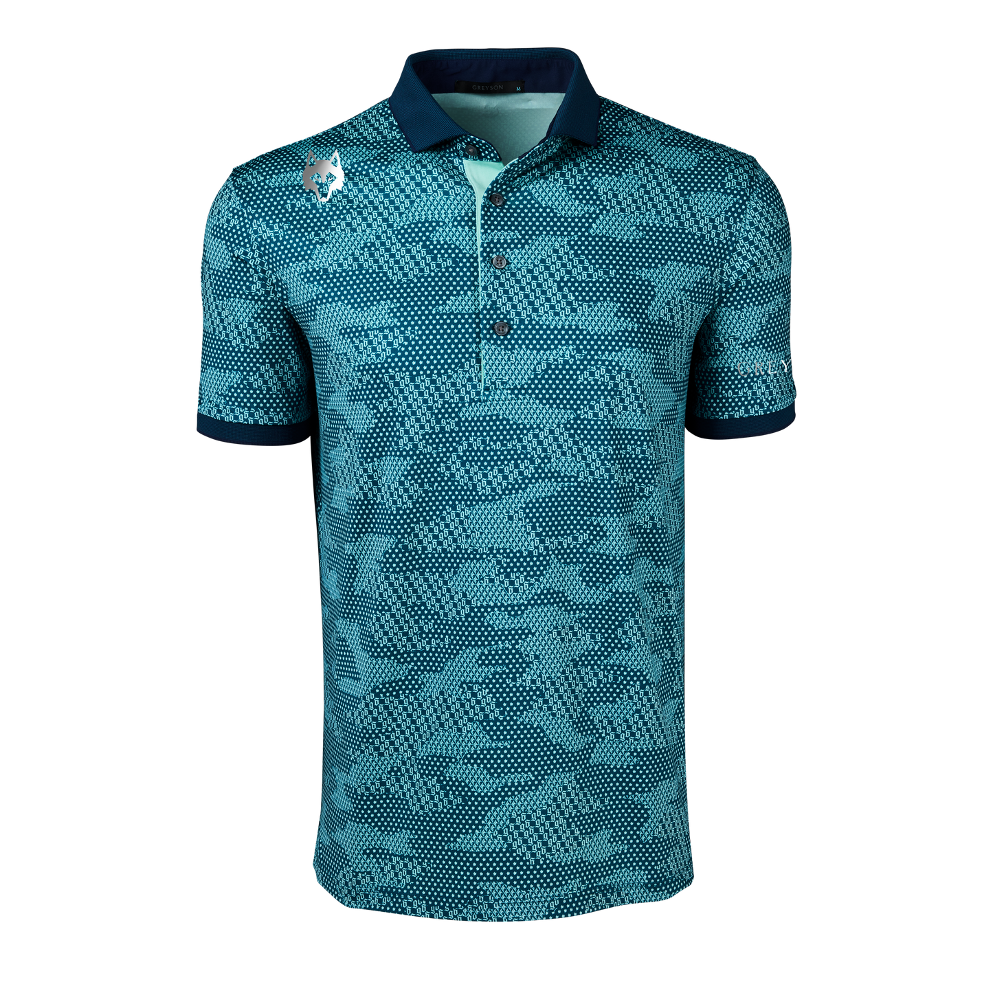 Players Club Icon Camo Polo