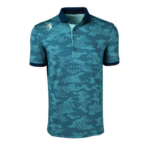 Players Club Icon Camo Polo