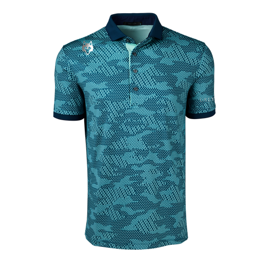 Players Club Icon Camo Polo
