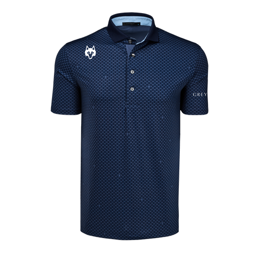Players Club Ponderous Wolf Short Sleeve Polo